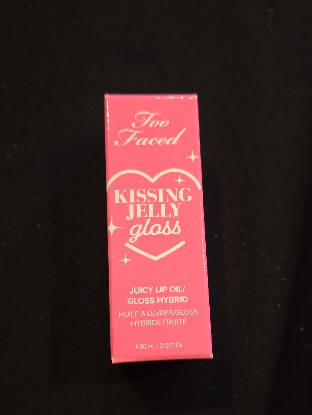 Too Faced Kissing Jelly Gloss — Cotton Candy